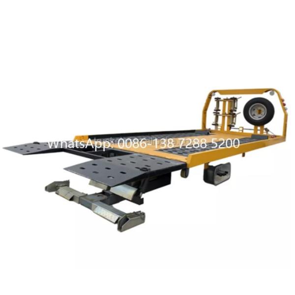 Platform Flatbed Towing Truck 360 degree Customized Size ISO