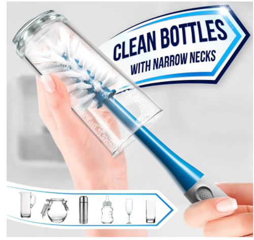 Bottle Scrubber Kitchen Dish Brush Set With 5inch PP Bristle