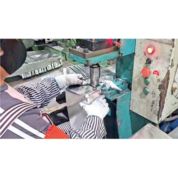 Caja receptora de agua de aluminio para refrigeradores, fabricación de metal