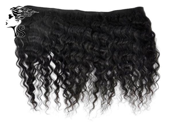 22 Inch 8A Indian Remy Real Human Hair Extensions Deep Wave For Black Ladies