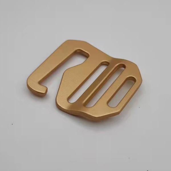 25.6mm Triangle Zinc Alloy Slider Lock Buckles For Pet Collar