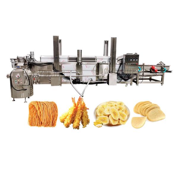 Fonte de energia elétrica 240 KG Garri máquina de fritura porco casca de friteiro máquina de moagem de batatas