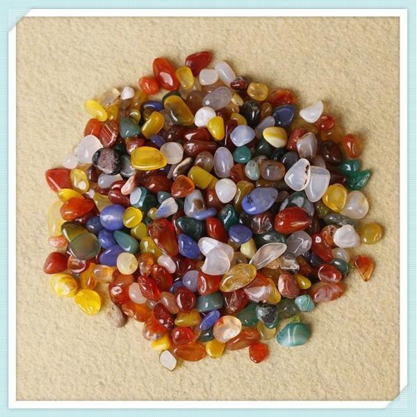 Natural Agate Tumbled Stones for Decoration Polished and Regional Feature