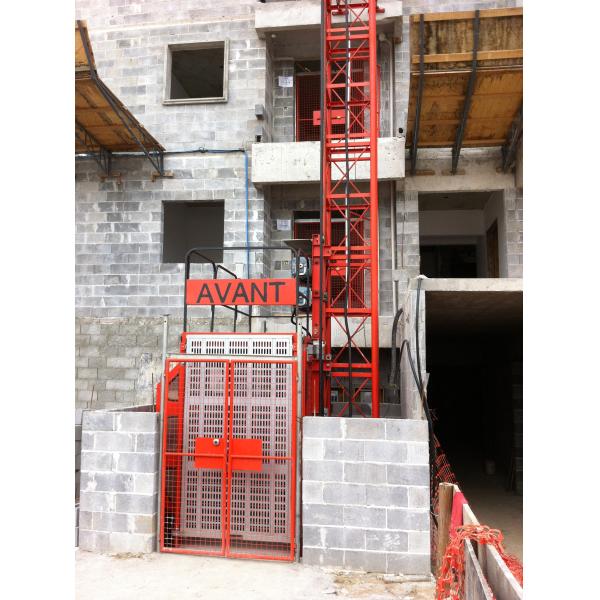 Convenient Construction Hoist Elevator Indoor Outdoor Buildings