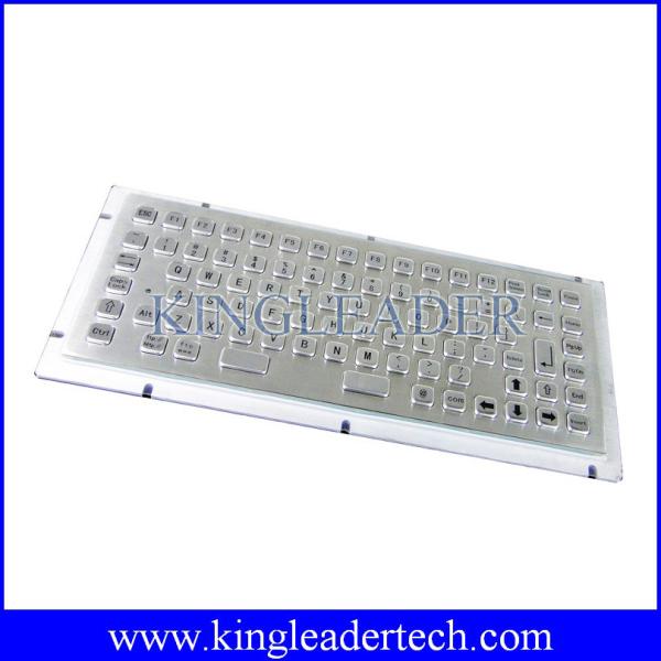 Clavier de bâti de panneau d'acier inoxydable de 86 clés avec 12 touches de fonction