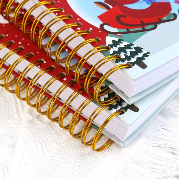 Custom Logo Spiral Bound Notebook Journal Printing A5 Hardcover