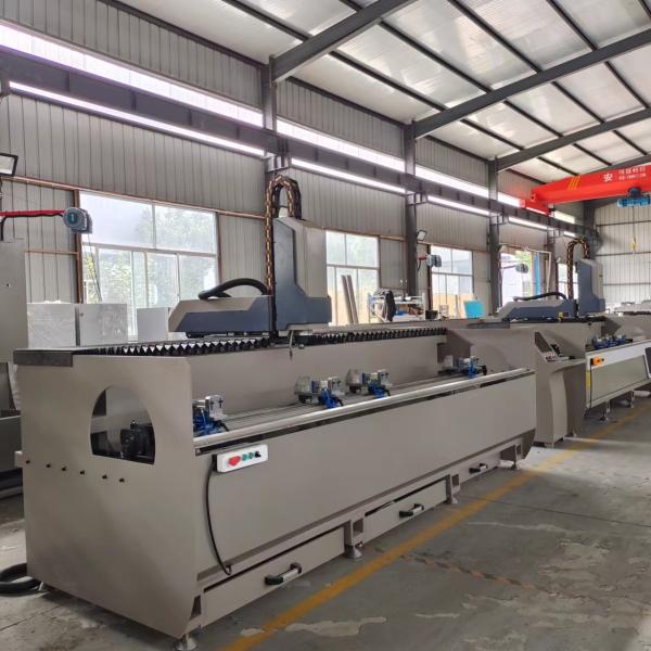 2500mm CNC Drilling Milling Machine Automatic Curtain Wall And Aluminum Door Window Processing Making