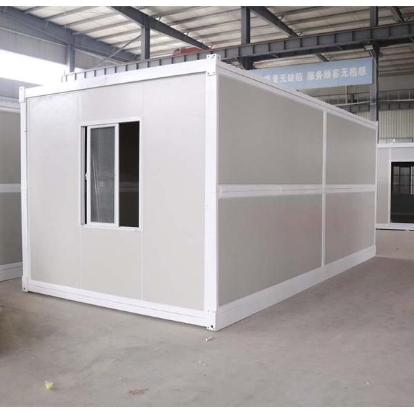 Galvanized Steel Portable Site Office Cabin Huts OEM Convenient Innovative Folding