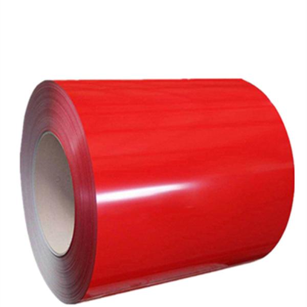 Red Color Steel Sheet Coil 508mm 610mm Metal Building Materials Electro Galvanized Steel Coil