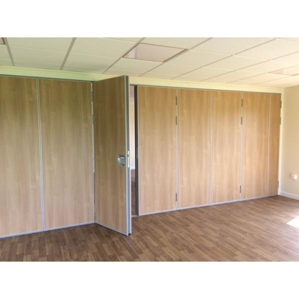 Sliding Office Partition Walls / Decorative Conference Room Dividers