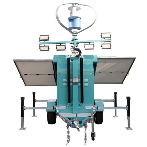 Affordable Solar Light Tower Outdoor Light Tower High Intensity Illumination Solar Light Tower Manufacturer