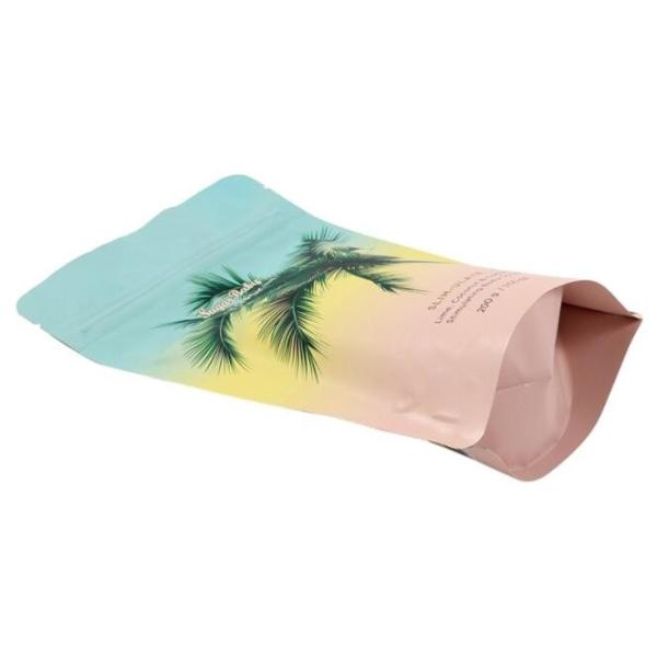 Сумки 250g 340g пластиковой еды Biodegradable упаковывая запечатывание 120 микронов сильное с молнией