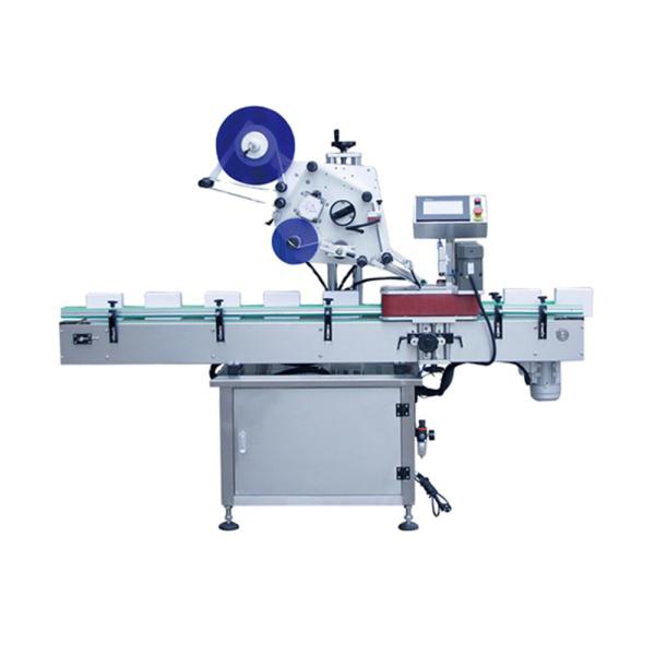 Full Automatic Flat Labeling Machine Box Label Applicator Machine With Servo Motor