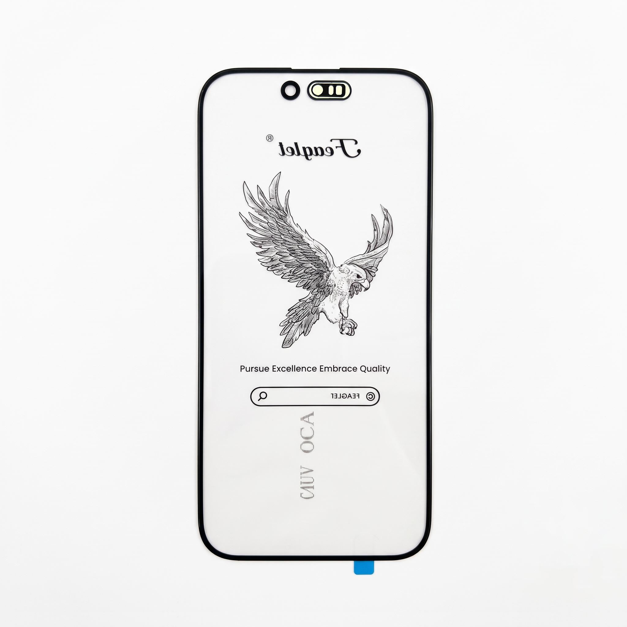 iPhone 15 Pro C4UV Cover Glass with OCA for Flexible OLED Refurbishment