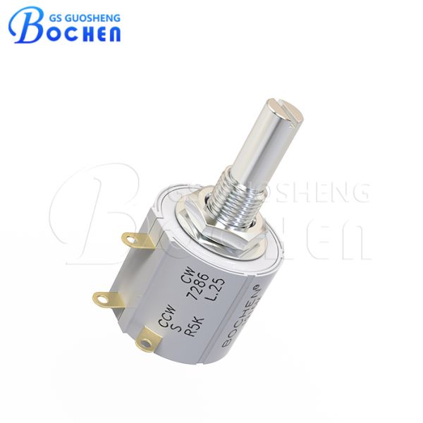 7286 2W 1K 2K 5K 10K 20K 50K Ohms 10K Multi Turn Potentiometer 5k Ohm 10 Turn