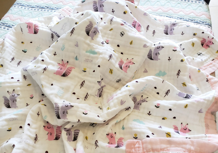 Волокно протеина Chrysalis шелкопряда Swaddle ткань марли 58 УЛЬТРАФИОЛЕТОВЫХ дюйма анти-