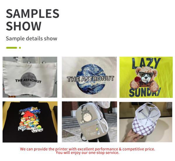 Inkjet Board XP600 Crystal Label White Ink Hot Stamping UV Roll Inkjet Printer A3 T-shirt Digital Textile Printer