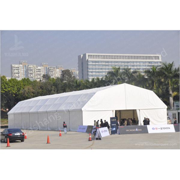 20M Outdoor temporary warehouse tent Aluminum Alloy Profile skylights designed