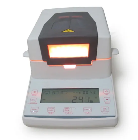 UP-5016 High-efficiency Halogen Lamp Moisture Analyzer with 5-inch LCD Screen and 0.001g Readability for Lab Testing