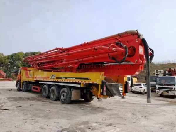 Truck Mounted Pumps for Semi-Dry Shotcrete Feeding Height 1400mm in Perfect Condition