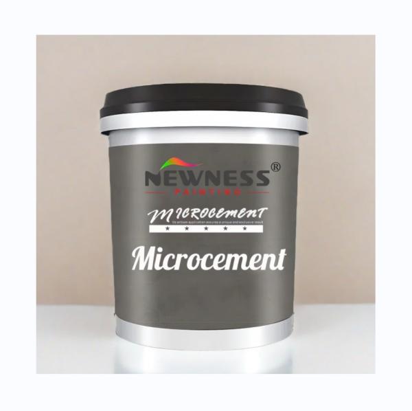 20KG/BUCKET Regulamento francês sobre os VOC Uma pintura de parede de micro-cemento para decoração de interiores
