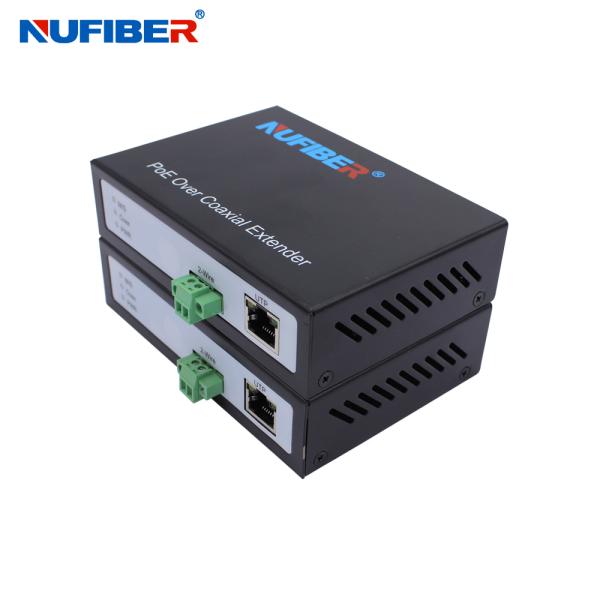 IP Over 2 Wire POE Ethernet Over Twisted Pair Converter DC52V For CCTV Camera