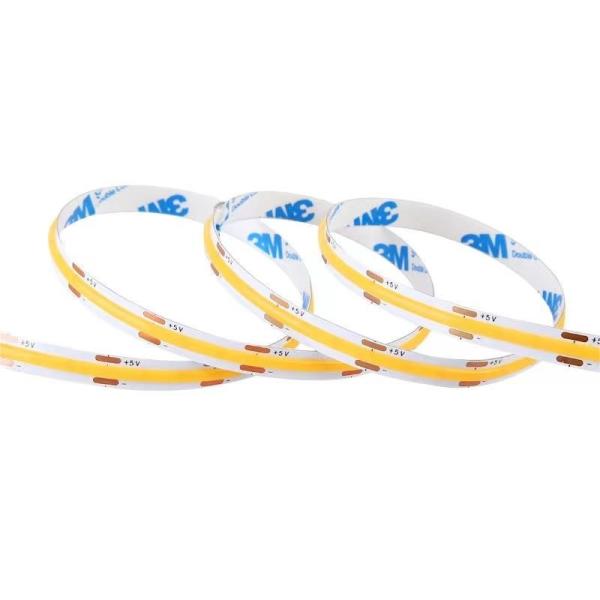 300leds Damproof Customizable 90Ra No-voltage COB LED Strip  With 4cm Cutting Length For Home Lighting