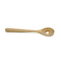 Service personnalisé Salade cuillère en bois Graver des ustensiles de cuisine en bois en forme de cœur Pour la cuisine
