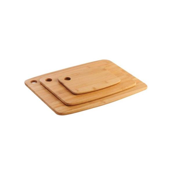 Totally Bamboo Kitchen Supplies Mini Wood Cutting Board With Handle Antibacterial