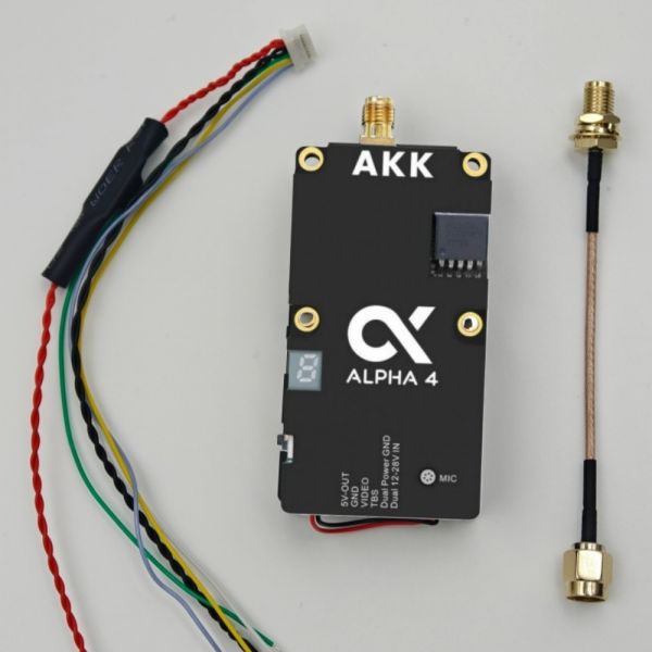 5.8GHz 4W FPV VTX Video Transmitter Professional With Aluminum Alloy Shell For Drones