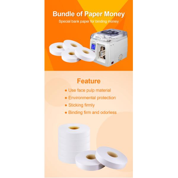 A máquina de emperramento de Billnotes deslocou imprimir o rolo de colocação de correias material da fita de papel