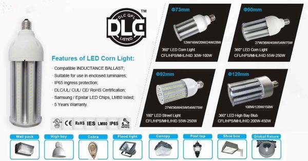 30 Watt E27 Led Corn Light 4500 Lumens With 2700K - 6500K High Effiency