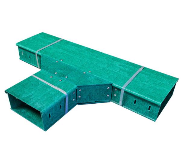 Well Connected T Shape Three Way FRP Cable Tray Trunk High Durability
