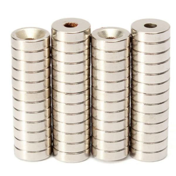 Industry Neodymium Ring Magnet Strong Magnet Ring Axial Magnetized