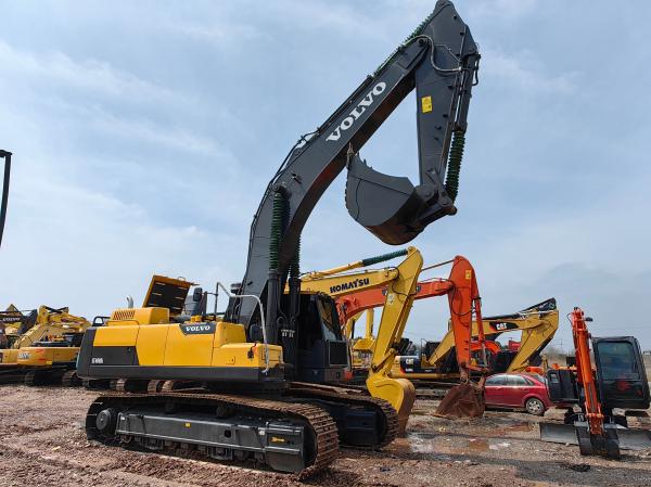 Used Heavy Volvo Ec480dl Earth Moving Excavator Second Hand 48Ton Machinery
