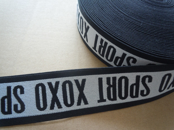 Вайстбанд изготовленного на заказ жаккарда простирания логотипа хорошего эластич