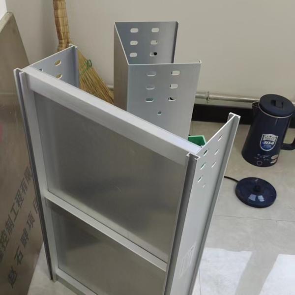 HDG Surface Finish Aluminum Cable Tray Easy To Modify For Ultimate Flexibility