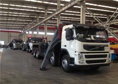 Wrecker resistente do leito do caminhão de Wrecker da estrada de 2 pessoas com chassi de Volvo