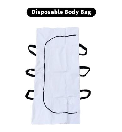 Non Woven Dead Body Bag Cadaver Storage 160kg Load Weight