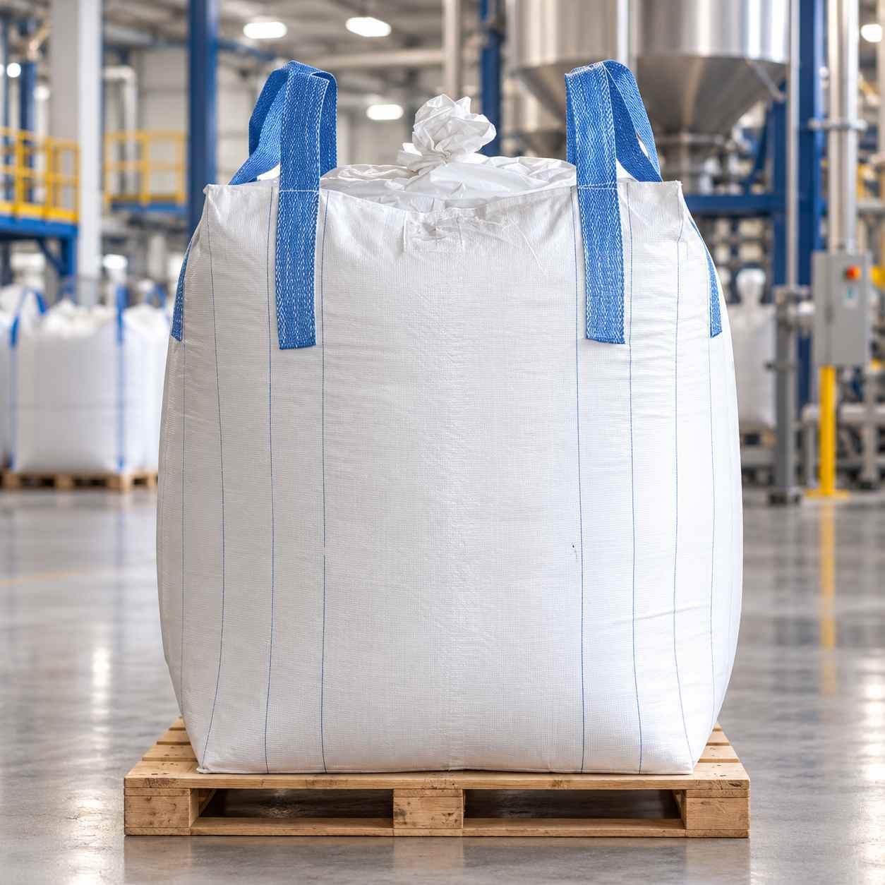 Top-Fill Bottom-Discharge Graphite Powder FIBC Bags For Controlled Material Flow