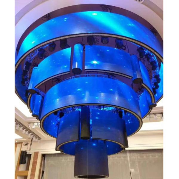 SMD 3mm Pixel P3 Curved LED Screen for Commercial Advertising Display