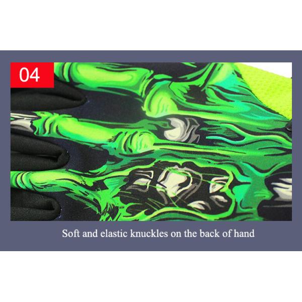 Demon Claw Pattern Fleece Waterproof Touch Screen Motorcycle Gloves for Women Custom