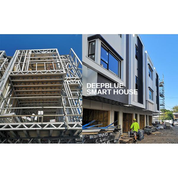 Аттестация CE дома виллы светлого дома стальной структуры Prefab стального роскошная/ISO