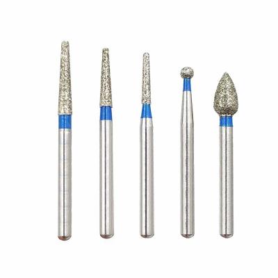 5pcs FG Diamond Bur High Speed Dental Burs Needle Burs Dental