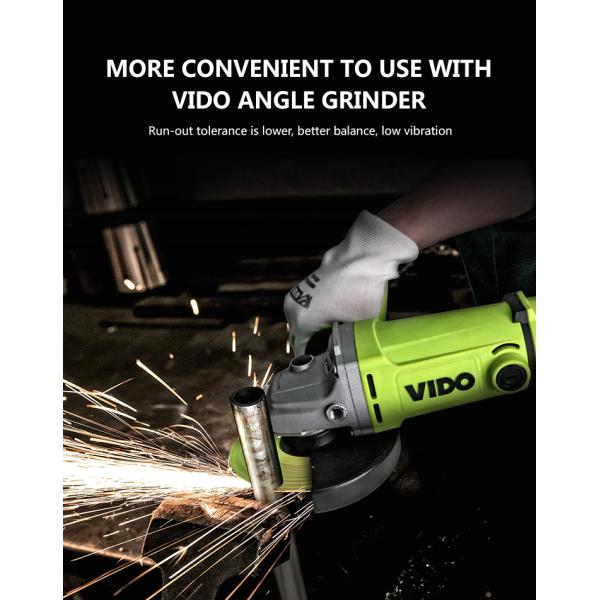 Диск вырезывания низкого металла вибрации 115x6x22.2 меля, допуск бега-вне более низкий, лучший баланс, низкая вибрация