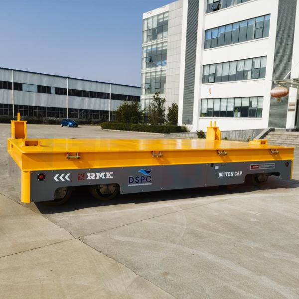 80T Trackless Transfer Trolley Factory Workpiece Agv Transfer Cart