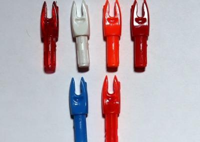 Id.245/246 Standard Size Arrows, 6.2mm Bohning Double Lock Nocks,Easton 6.5mm Super  Nock,3D Arrows Nocks