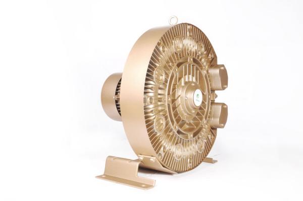 Side Channel Aquaculture Air Blower High Pressure 1.5kw Single Stage 3 Phase