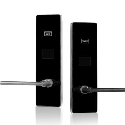 Hotel 3KG Hotel Intelligent Door Lock 75mm Item Gun Black