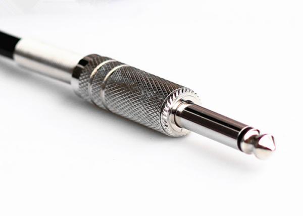 Personal Computer Audio Visual Cables With Metal Spring 6.35 Connector
